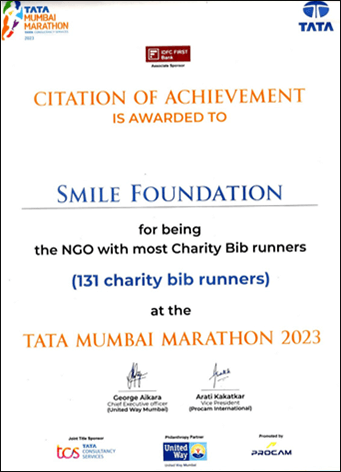 TATA Mumbai Marathon Certification