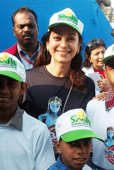 TATA Mumbai Marathon - Juhi Chawla